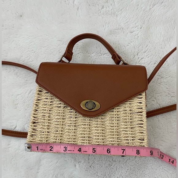 Beautiful crossbody paper beach bag - Picture 4 of 7